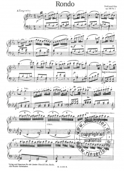 Zwei Rondos op. 158 für Klavier