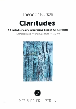Claritudes - 12 melodic and progressive studies for clarinet