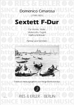 Sextett F-Dur für Violine, Viola, Violoncello, Fagott, Harfe und Klavier