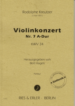 Violinkonzert Nr. 7 A-Dur KWV 34