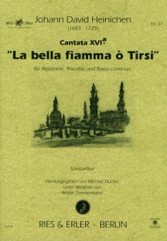Cantata "La bella fiamma o Tirsi" für Altstimme, Theorbe und Basso continuo