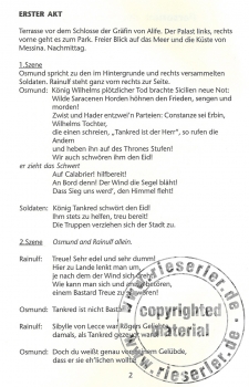 Rainulf und Adelasia op. 14 (Oper in drei Akten) (Textbuch)