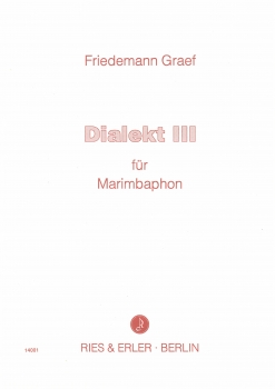 Dialekt III for marimba (pdf-Download)