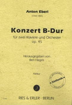 Konzert B-Dur für zwei Klaviere und Orchester op. 45
