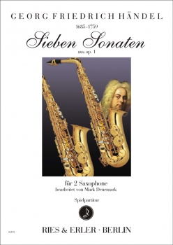 Sieben Sonaten aus op. 1 für 2 Saxophone