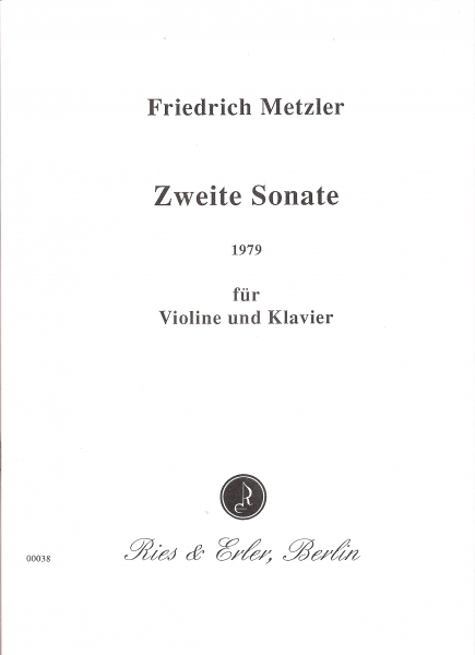 Zweite Sonate für Violine und Klavier