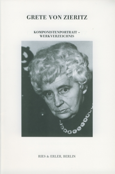 Grete von Zieritz -Autorenportrait und Werkverzeichnis-