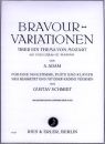 Bravour-Variationen über ein Thema von Mozart 'Ah, vous dirais - je maman' für Singstimme, Flöte und Klavier