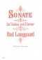 Preview: Sonate Nr. 2 für Violine und Klavier