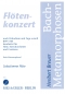 Mobile Preview: Flötenkonzert (Bach-Metamorphose I) Solostimme Flöte