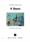 Preview: 4 Duos op. 102 für Flöte und Viola