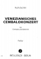 Preview: Venezianisches Cembalokonzert für Cembalo und Streicher