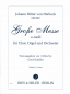 Preview: Große Messe e-moll für Chor, Orgel und Orchester