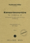 Preview: Konzertouvertüre Nr. 1 d-Moll op. 32