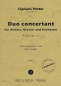 Mobile Preview: Duo concertant für Violine, Klavier und Orchester A-Dur op. 14
