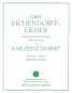 Preview: Drei Eichendorff-Lieder für Gesang und Klavier