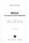 Preview: Missa in honorem Sancti Stephani für 4 Solisten, 4-16-stimmigen Chor, großes Orchester und Orgel (KA)