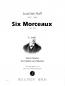 Preview: Six Morceaux op. 85 - Sechs Stücke für Violine und Klavier (pdf-Download)
