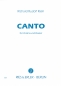 Preview: Canto for violin and piano (pdf-Download)