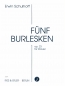 Preview: Fünf Burlesken op. 23 für Klavier