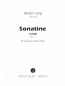 Preview: Sonatine e-Moll op. 4 für die linke Hand allein -Klavier- (pdf-Download)