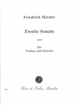 Zweite Sonate für Violine und Klavier