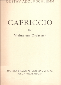 Capriccio für Violine und Klavier