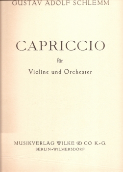 Capriccio für Violine und Orchester