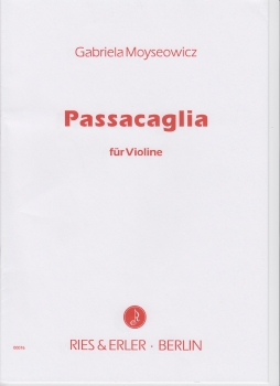 Passacaglia für Violine solo