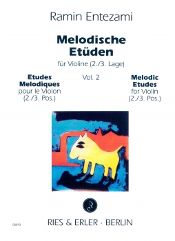 Melodische Etüden Vol. 2 für Violine (2.|3. Lage)