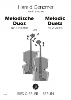 Melodische Duos Band 1 für 2 Violinen GeWV 309