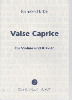 Valse Caprice für Violine und Klavier