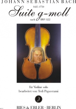 Suite g-Moll nach BWV 822 für Violine solo