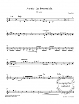 Fünf Stücke für Violine Solo