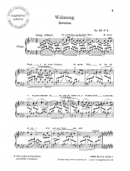 Dreißig Lieder und Gesänge für Klavier (pdf-Download)