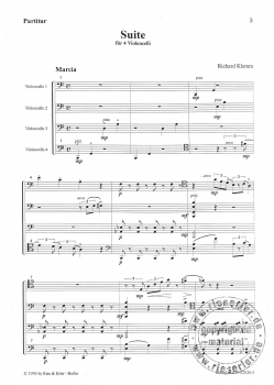 Suite für 4 Violoncelli (1951)