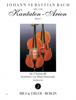 Kantaten-Arien bearbeitet für zwei Violoncelli - Band I
