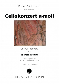 Cellokonzert a-Moll für 4 Celli bearbeitet (pdf-Download)
