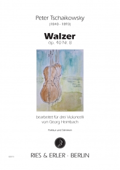 Walzer op. 40 Nr. 8 bearbeitet für drei Violoncelli