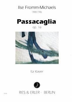 Passacaglia op. 16 für Klavier