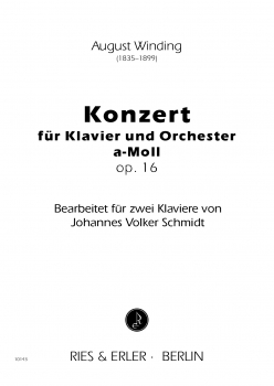 Konzert für Klavier und Orchester a-Moll op. 16 bearbeitet für zwei Klaviere