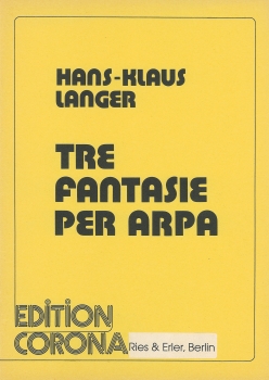 Tre Fantasie Per Arpa -Harfe-