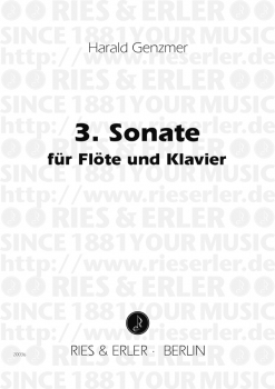 Dritte Sonate für Flöte und Klavier GeWV 262
