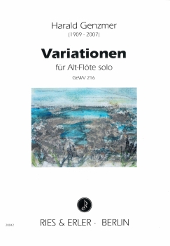 Variationen für Alt-Flöte solo GeWV 216
