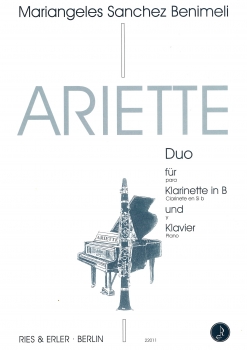 Ariette für Klarinette in B und Klavier