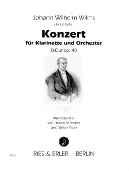 Konzert für Klarinette und Orchester B-Dur op. 40 (KA)