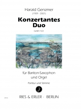 Konzertantes Duo für Bariton-Saxophon und Orgel GeWV 422
