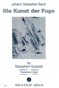 Die Kunst der Fuge für Saxophon-Quartett