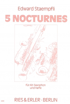 Cinq Nocturnes für Alt-Saxophon und Harfe