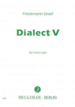Dialect V für Horn solo